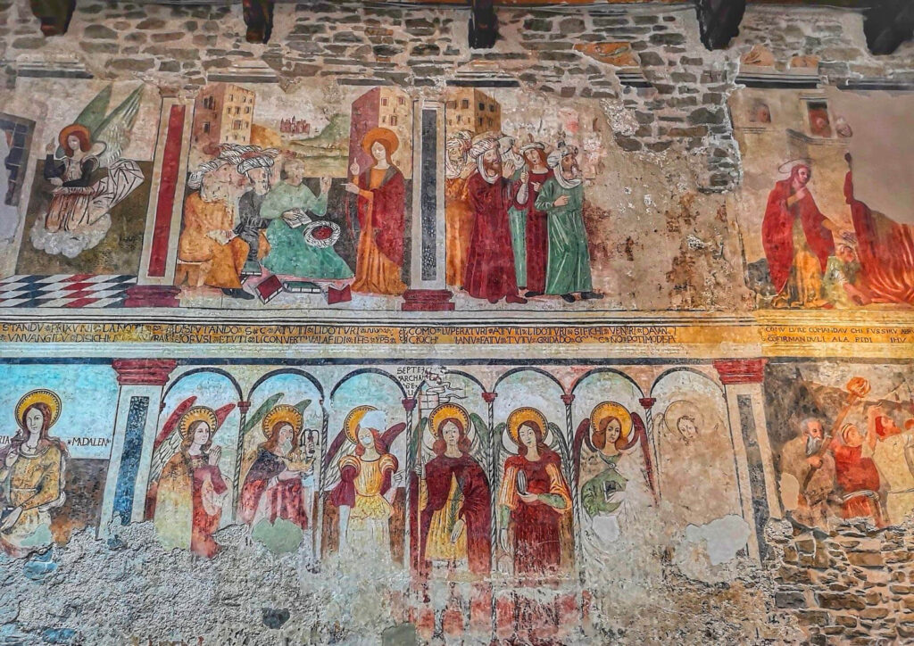 Chiesa di Santa Caterina - Affresco