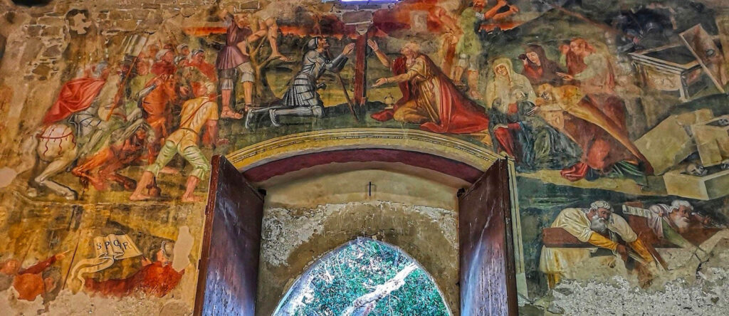 Chiesa di Santa Caterina - Affresco