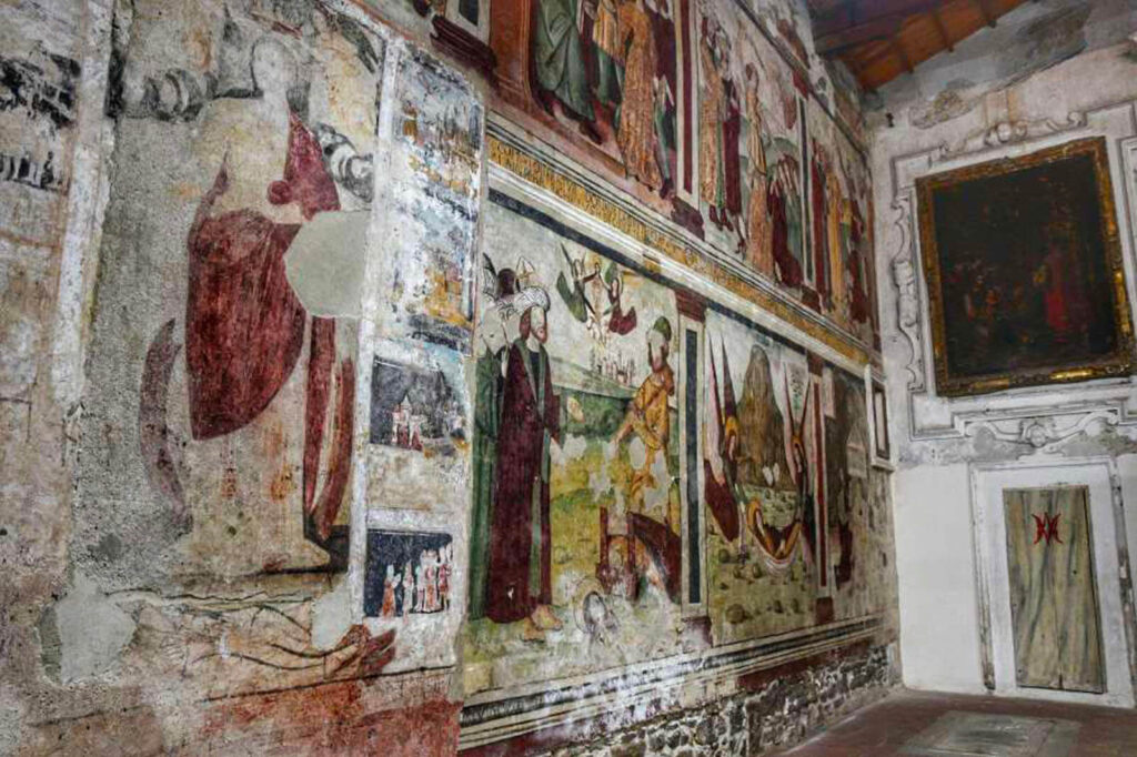 Chiesa di Santa Caterina - Affresco