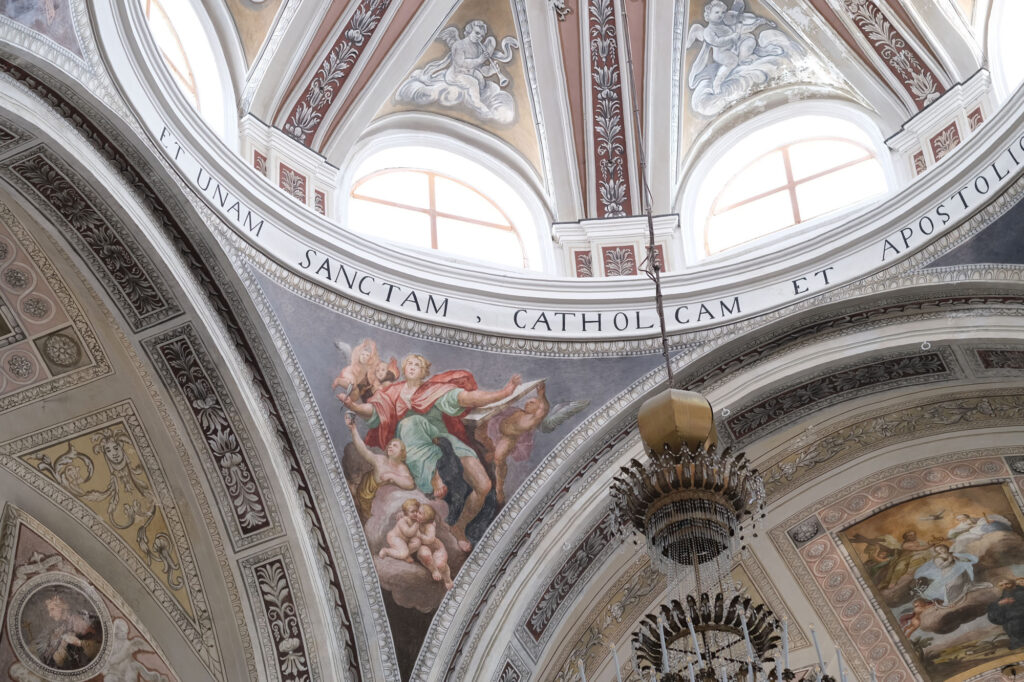 Duomo San Nicola di Bari - dettaglio cupola